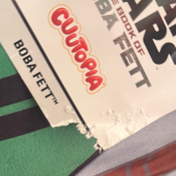 BIG Star Wars: Cuutopia 18-20” Squishy Plush Toy: Boba Fett NEW (tag Damage) - Picture 6 of 6